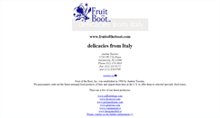 Desktop Screenshot of fruitoftheboot.com